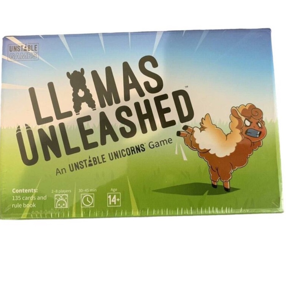 New Sealed Llamas Unleashed An Unstable Unicorns Game